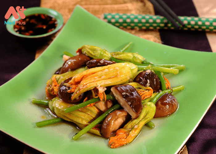 Bông bí xào thịt bò