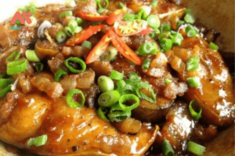 cá chẽm kho sả ớt thơm ngon