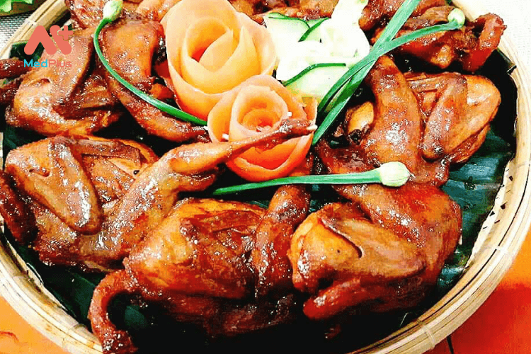 cút nướng thơm ngon