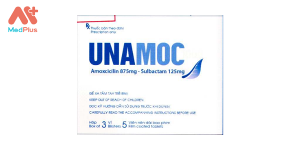 Thuốc Unamoc 1000: Liều dùng & lưu ý, hướng dẫn sử dụng, tác dụng phụ