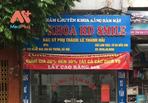 Địa chỉ phòng khám Nha khoa HD Smile