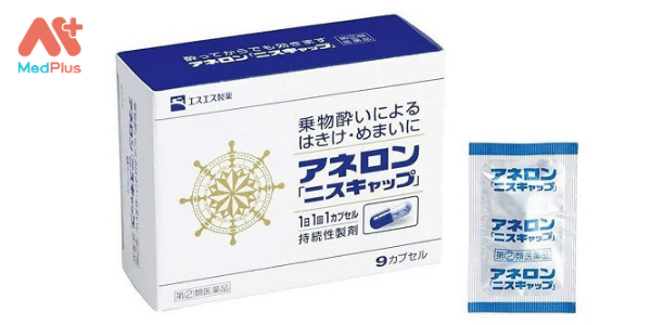 Anerol - thuốc chống say xe tốt của Nhật