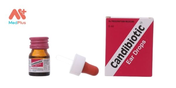 Candibiotic Ear Drops - thuốc đặc trị viêm nhiễm, dị ứng trong tai