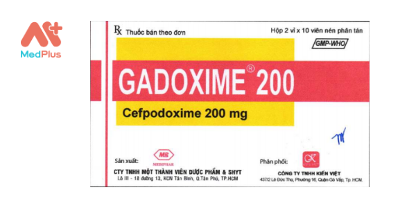 Thuốc Gadoxime 200: Liều dùng & lưu ý, hướng dẫn sử dụng, tác dụng phụ 128 Gadoxime 200