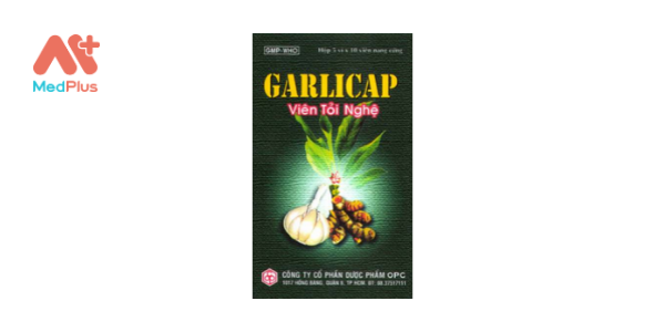 Garlicap viên tỏi nghệ
