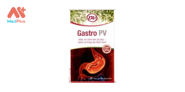 Thuốc Gastro PV: Liều dùng & lưu ý, hướng dẫn sử dụng, tác dụng phụ 128 Gastro PV