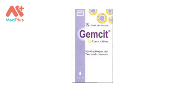 Thuốc Gemcit: Liều dùng & lưu ý, hướng dẫn sử dụng, tác dụng phụ 128 Gemcit