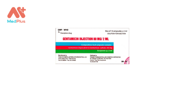 Gentamicin Injection 80mg/2ml