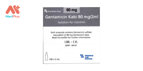 Gentamicin Kabi 80mg/2ml