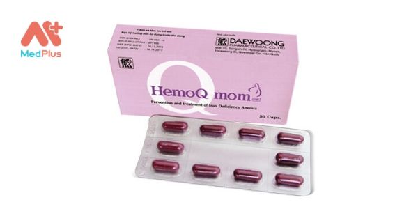 HemoQ Mom, viên thuốc bổ sung sắt cho phụ nữ