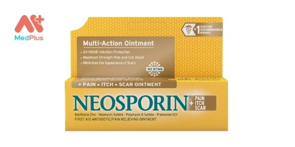 Kem mỡ bôi chữa lành vết bỏng Neosporin