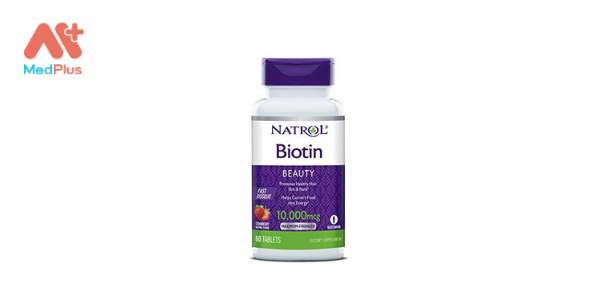 TOP 4+ thuốc mọc tóc phổ biến nhất 2020 133 Natrol Biotin 10000 mcg
