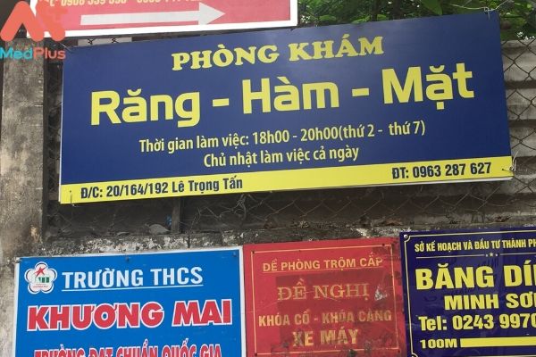 Phòng khám răng hàm mặt của BS Đào