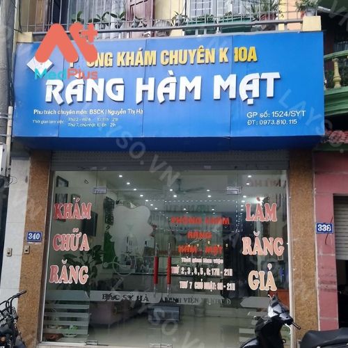 Phòng khám răng hàm mặt BS Nguyễn Thị Hà