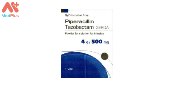 Thuốc Piperacillin Tazobactam Gerda 4g/500mg
