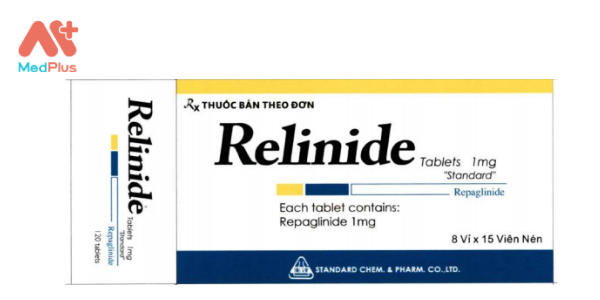 Relinide Tablets 1mg "Standard"