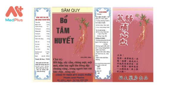 Sâm quy bổ tâm huyết