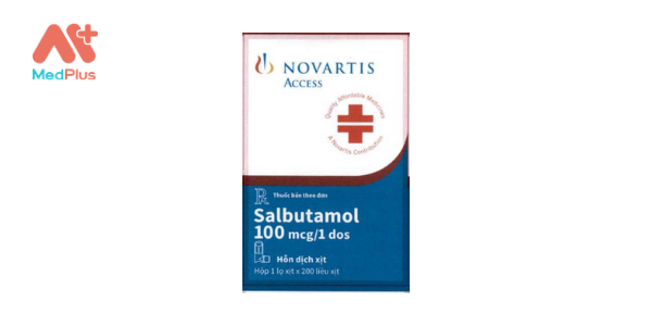 Thuốc Salbutamol 100 mcg/1 dos: Liều dùng & lưu ý, hướng dẫn sử dụng, tác dụng phụ 130 Salbutamol 100 mcg/1 dos
