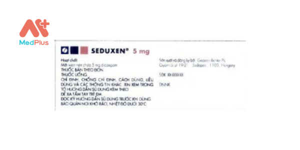 Thuốc Seduxen 5 mg: Liều dùng & lưu ý, hướng dẫn sử dụng, tác dụng phụ 128 Seduxen 5 mg