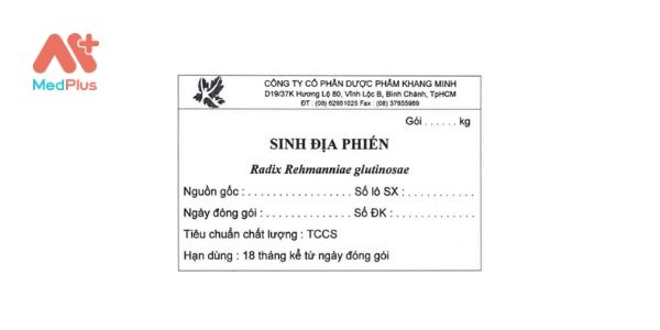 Sinh địa phiến