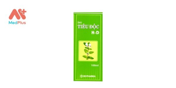 Thuốc Siro tiêu độc H-D: Liều dùng & lưu ý, hướng dẫn sử dụng, tác dụng phụ 128 Siro tiêu độc H-D