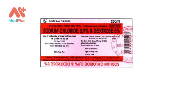 Sodium chloride 0.9% & dextrose 5%