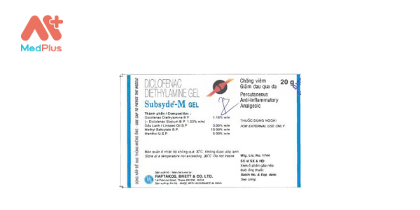 Thuốc Subsyde-M Gel: Liều dùng & lưu ý, hướng dẫn sử dụng, tác dụng phụ 128 Subsyde-M Gel