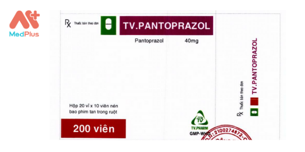 Thuốc TV.Pantoprazol: Liều dùng & lưu ý, hướng dẫn sử dụng, tác dụng phụ 127 TV.Pantoprazol