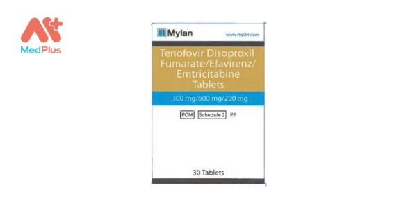 Tenofovir Disoproxil fumarate/ Efavirenz/Emtricitabine 300mg/600mg/200mg