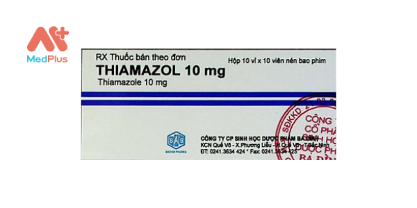 Thuốc Thiamazol 10 mg: Liều dùng & lưu ý, hướng dẫn sử dụng, tác dụng phụ - Medplus.vn