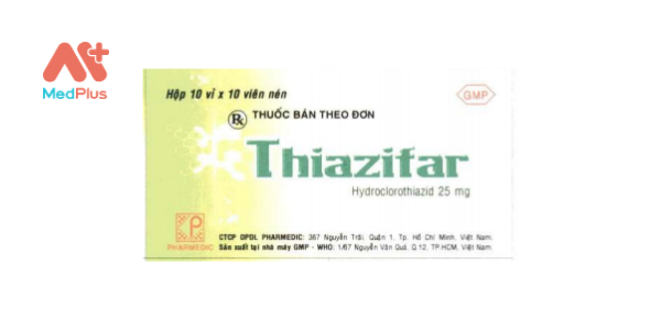 Thuốc Thiazifar: Liều dùng & lưu ý, hướng dẫn sử dụng, tác dụng phụ 127 Thiazifar