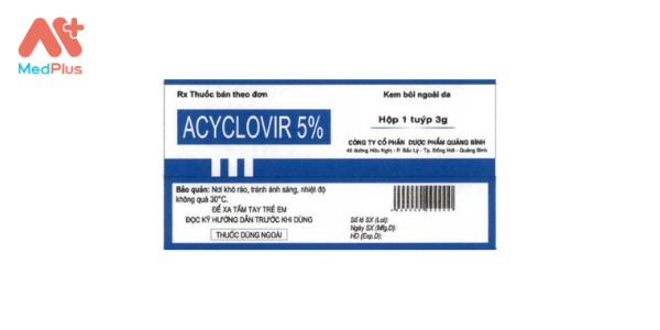 Thuốc Acyclovir 5%