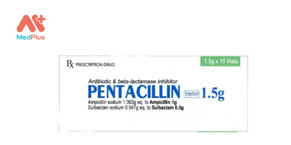 Thuốc Pentacillin Injection 1.5g: Liều dùng & lưu ý, hướng dẫn sử dụng, tác dụng phụ 128 Thuốc Pentacillin Injection 1.5g