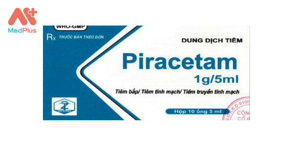 Thuốc Piracetam 1g/5 ml: Liều dùng & lưu ý, hướng dẫn sử dụng, tác dụng phụ 128 Thuốc Piracetam 1g/5 ml