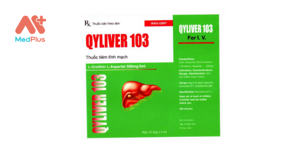 Thuốc Qyliver 103 : Liều dùng & lưu ý, hướng dẫn sử dụng, tác dụng phụ 128 Thuốc Qyliver 103