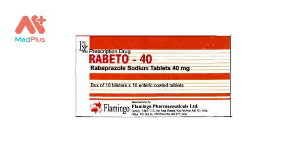 Thuốc Rabeto-40 : Liều dùng & lưu ý, hướng dẫn sử dụng, tác dụng phụ 128 Thuốc Rabeto-40