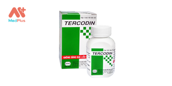 Thuốc Tercodin: Liều dùng & lưu ý, hướng dẫn sử dụng, tác dụng phụ 128 Thuốc Tercodin