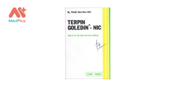 Thuốc Terpin Goledin-Nic