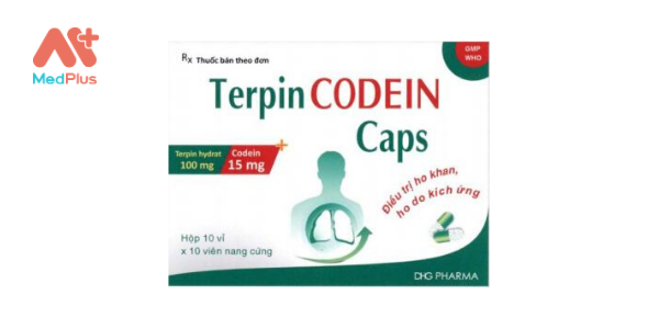 Thuốc Terpin codein caps