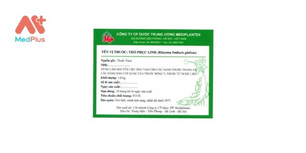 Thuốc Thổ phục linh: Liều dùng & lưu ý, hướng dẫn sử dụng, tác dụng phụ 128 Thổ phục linh