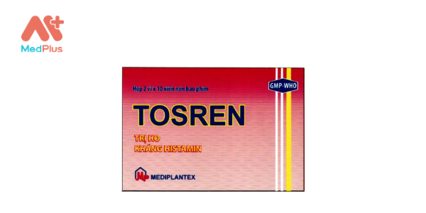Thuốc Tosren: Liều dùng & lưu ý, hướng dẫn sử dụng, tác dụng phụ 128 Tosren