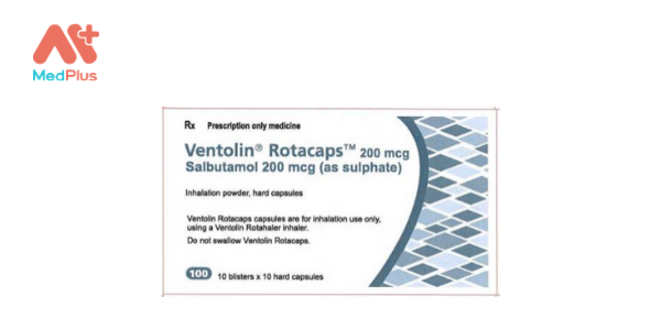 Ventolin Rotacaps 200mcg