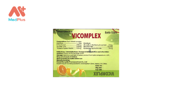 Thuốc Vicomplex: Liều dùng & lưu ý, hướng dẫn sử dụng, tác dụng phụ 128 Vicomplex