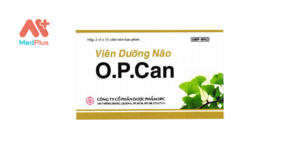 Thuốc Viên dưỡng não O.P.CAN: Liều dùng & lưu ý, hướng dẫn sử dụng, tác dụng phụ 128 Viên dưỡng não O.P.CAN