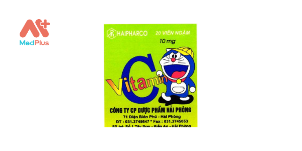 Thuốc Viên ngậm Vitamin C: Liều dùng & lưu ý, hướng dẫn sử dụng, tác dụng phụ 128 Viên ngậm Vitamin C