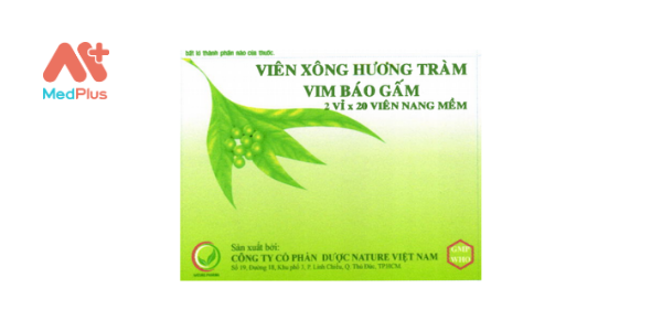 Viên xông hương tràm vim báo gấm