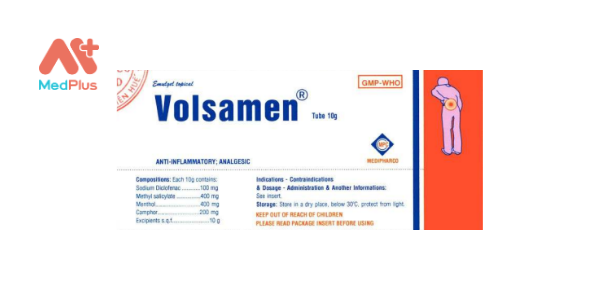 Thuốc Volsamen: Liều dùng & lưu ý, hướng dẫn sử dụng, tác dụng phụ 128 Volsamen