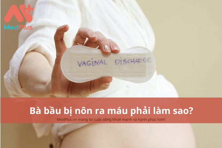 Bà bầu bị dịch âm đạo phải làm sao?