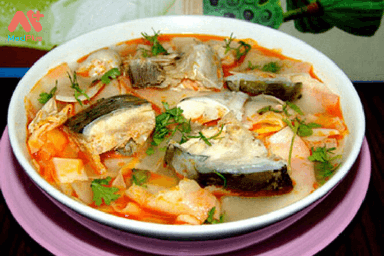 Cá chẽm nấu ngót cung cấp nhiều dinh dưỡng