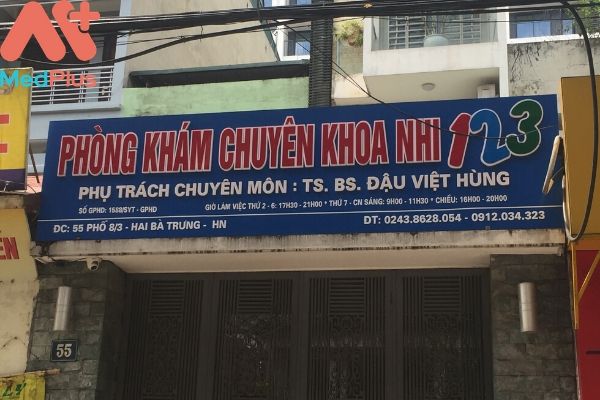 phòng khám chuyên khoa nhi 123